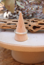 Load image into Gallery viewer, •Matte Hammered Ring - Size 10, 11, 12