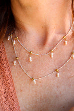 Load image into Gallery viewer, Mixed-Metal Slider Necklaces
