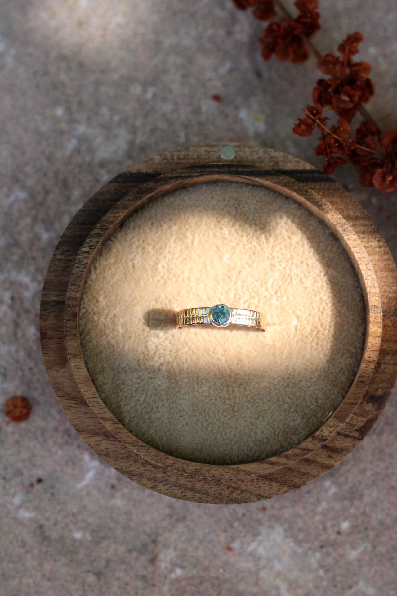 Montana Sapphire Ring - Size 7