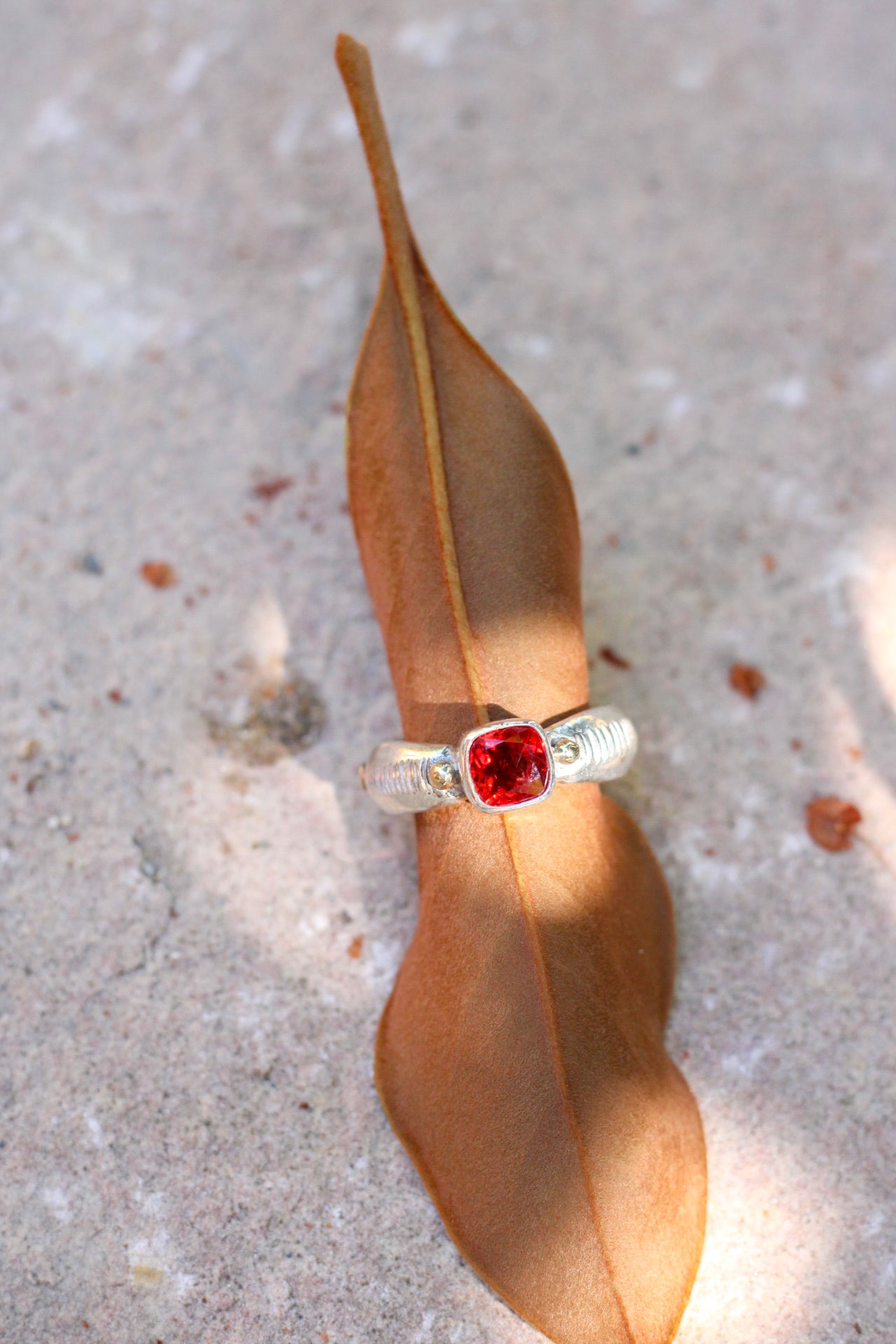 Sunstone Ring - Size (small) 7