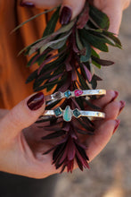 Load image into Gallery viewer, Tourmaline + Australian Opal Cuff