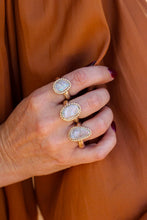 Load image into Gallery viewer, Australian Opal Stardust Ring - Size 6.25