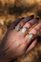 Load image into Gallery viewer, Australian Opal Stardust Ring - Size 6.25