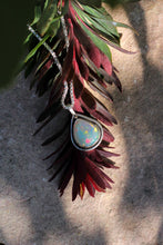 Load image into Gallery viewer, Double-Sided Ethiopian Opal Necklace