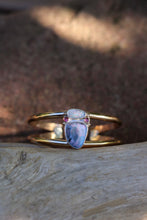 Load image into Gallery viewer, Australian Opal + Tourmaline Cuff