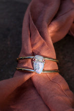 Load image into Gallery viewer, Australian Opal + Tourmaline Cuff