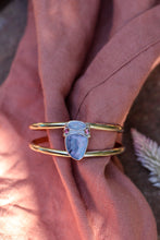 Load image into Gallery viewer, Australian Opal + Tourmaline Cuff