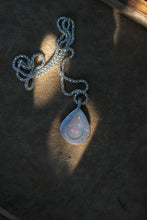 Load image into Gallery viewer, Double-Sided Ethiopian Opal Necklace
