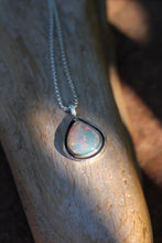 Load image into Gallery viewer, Double-Sided Ethiopian Opal Necklace
