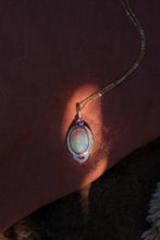 Load image into Gallery viewer, Oracle Pendulum Necklace w/Pink Tourmaline