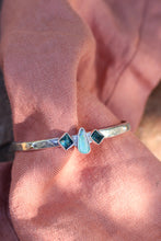 Load image into Gallery viewer, Tourmaline + Australian Opal Cuff