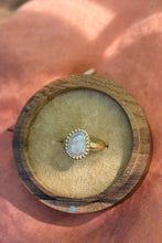 Load image into Gallery viewer, Australian Opal Stardust Ring - Size 7