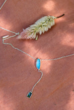 Load image into Gallery viewer, Lariat Necklace - Silver