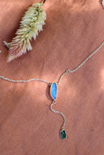 Load image into Gallery viewer, Lariat Necklace - Silver