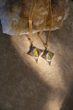 Load image into Gallery viewer, Starburst Cat-Eye Apatite Necklace - Small