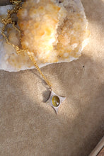 Load image into Gallery viewer, Starburst Cat-Eye Apatite Necklace - Large