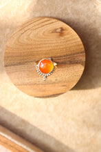 Load image into Gallery viewer, Carnelian + Citrine Ring -Size 7.75