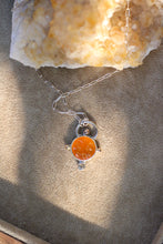 Load image into Gallery viewer, Sun Carnelian + Citrine Necklace