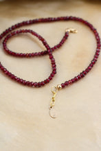 Load image into Gallery viewer, Garnet Necklace