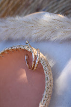 Load image into Gallery viewer, ALTHEA Hoop Earrings - Gold