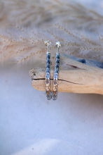 Load image into Gallery viewer, ALTHEA Hoop Earrings - Silver