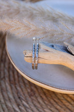 Load image into Gallery viewer, ALTHEA Hoop Earrings - Silver