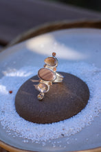 Load image into Gallery viewer, •Topaz + Willow Creek Jasper Ring - Size 7.5