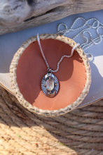 Load image into Gallery viewer, •Sunstone Amulet Necklace - 30 Inches