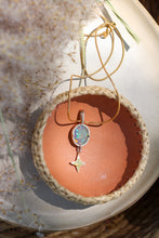Load image into Gallery viewer, OPEN STAR Ethiopian Opal Necklace