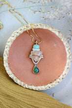 Load image into Gallery viewer, Bruneau Jasper +  Turquoise + Ethiopian Opal Necklace