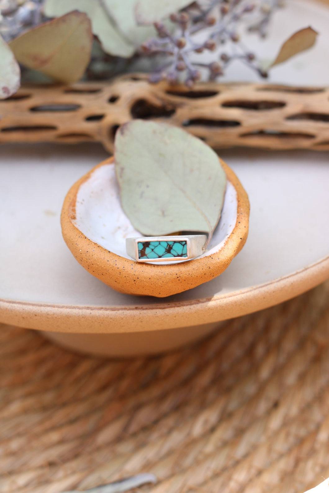 Hubei Turquoise Ring - Size 10