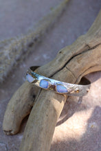 Load image into Gallery viewer, Tri Australian Opal Cuff
