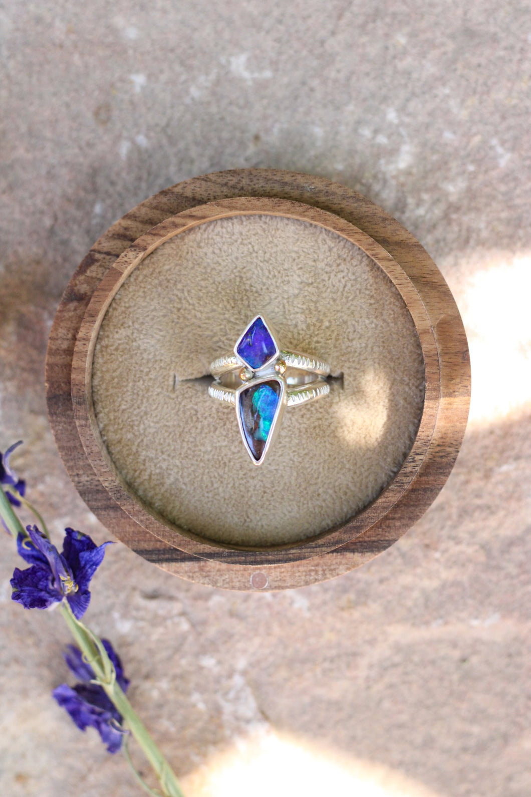Australian Opal Ring - Size 6.5