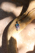Load image into Gallery viewer, Australian Opal + Diamond Necklace
