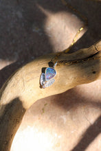 Load image into Gallery viewer, Australian Opal + Diamond Necklace
