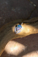 Load image into Gallery viewer, Australian Opal + Diamond Necklace
