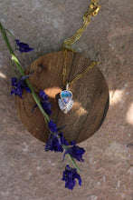 Load image into Gallery viewer, Australian Opal + Diamond Necklace
