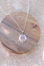 Load image into Gallery viewer, Compass Necklace - Chalcedony
