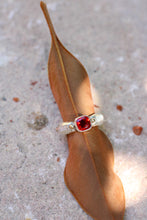 Load image into Gallery viewer, Sunstone Ring - Size (small) 7
