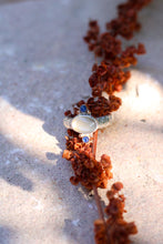 Load image into Gallery viewer, Grey Moonstone + Kyanite Ring - Size 7
