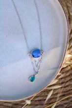 Load image into Gallery viewer, •Australian Opal + Apatite Necklace
