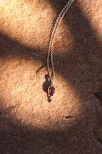 Load image into Gallery viewer, Tourmaline Necklace w/Diamond
