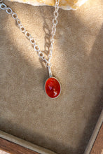 Load image into Gallery viewer, Carnelian Sunshine Necklace - 16 Inches
