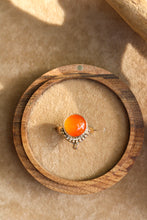 Load image into Gallery viewer, Carnelian + Citrine Ring -Size 7.75
