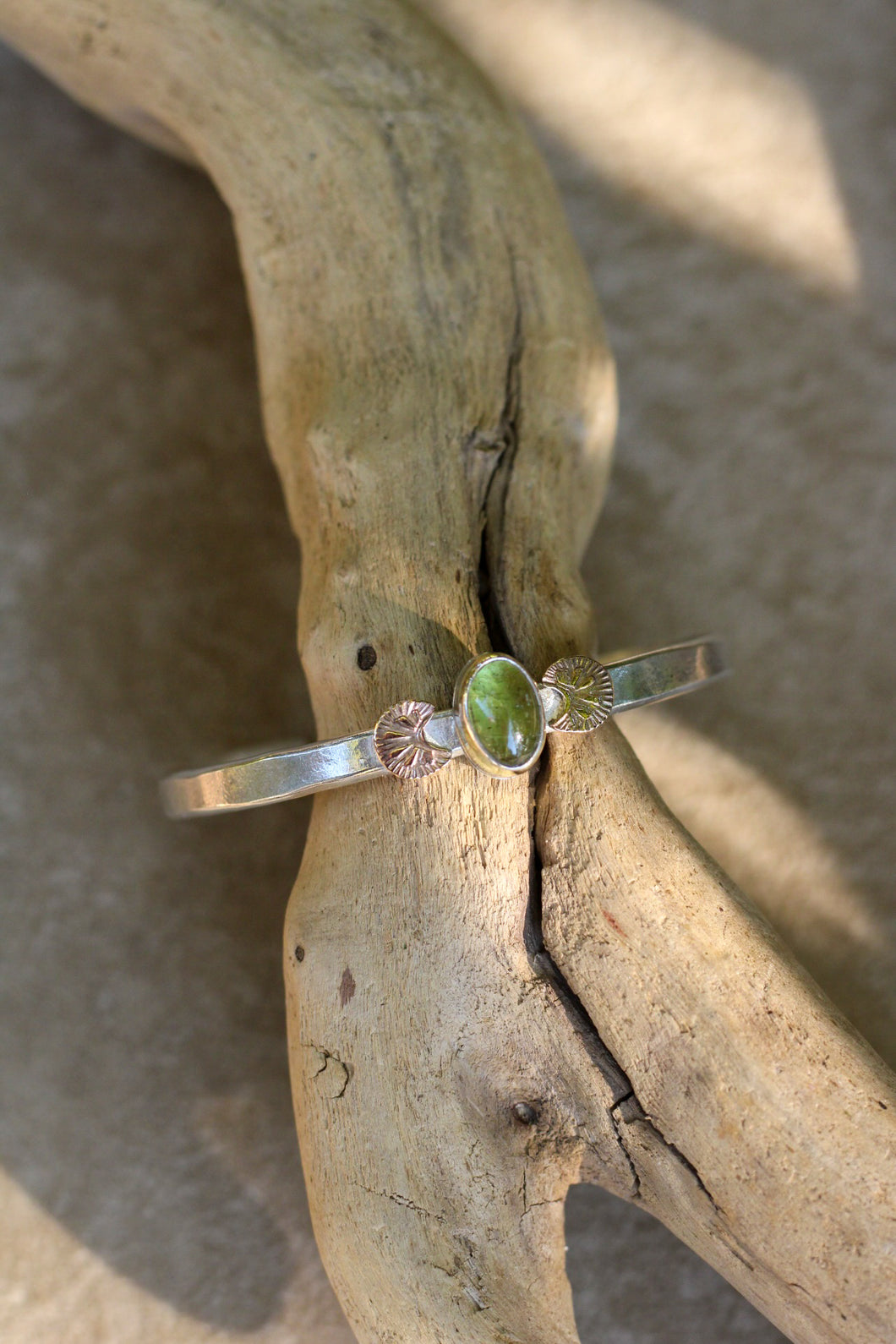 Cat-Eye Apatite Cuff