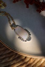 Load image into Gallery viewer, Sun + Australian Opal Necklace
