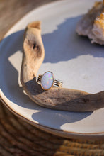 Load image into Gallery viewer, •Gilded Leaf Ring/Opal - Size 8.25

