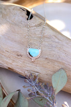 Load image into Gallery viewer, Half Moon Necklace - 18 inches
