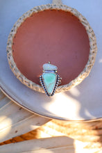 Load image into Gallery viewer, Australian Opal + Variscite Ring - Size 6.75
