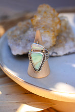 Load image into Gallery viewer, Australian Opal + Variscite Ring - Size 6.75
